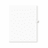 AVE01061 Avery-Style Legal Side Tab Divider, Title: 61, Letter, White, 25/Pack By AVERY-DENNISON