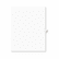 AVE01064 Avery-Style Legal Side Tab Divider, Title: 64, Letter, White, 25/Pack By AVERY-DENNISON