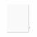 AVE01072 Avery-Style Legal Side Tab Divider, Title: 72, Letter, White, 25/Pack By AVERY-DENNISON