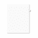 AVE01080 Avery-Style Legal Side Tab Divider, Title: 80, Letter, White, 25/Pack By AVERY-DENNISON