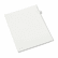 AVE01080 Avery-Style Legal Side Tab Divider, Title: 80, Letter, White, 25/Pack By AVERY-DENNISON