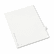 AVE01081 Avery-Style Legal Side Tab Divider, Title: 81, Letter, White, 25/Pack By AVERY-DENNISON