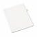 AVE01083 Avery-Style Legal Side Tab Divider, Title: 83, Letter, White, 25/Pack By AVERY-DENNISON