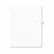 AVE01085 Avery-Style Legal Side Tab Divider, Title: 85, Letter, White, 25/Pack By AVERY-DENNISON