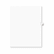 AVE01086 Avery-Style Legal Side Tab Divider, Title: 86, Letter, White, 25/Pack By AVERY-DENNISON