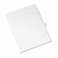 AVE01086 Avery-Style Legal Side Tab Divider, Title: 86, Letter, White, 25/Pack By AVERY-DENNISON