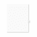 AVE01091 Avery-Style Legal Side Tab Divider, Title: 91, Letter, White, 25/Pack By AVERY-DENNISON