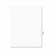 AVE01092 Avery-Style Legal Side Tab Divider, Title: 92, Letter, White, 25/Pack By AVERY-DENNISON