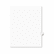 AVE01093 Avery-Style Legal Side Tab Divider, Title: 93, Letter, White, 25/Pack By AVERY-DENNISON