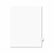 AVE01097 Avery-Style Legal Side Tab Divider, Title: 97, Letter, White, 25/Pack By AVERY-DENNISON