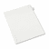 AVE01098 Avery-Style Legal Side Tab Divider, Title: 98, Letter, White, 25/Pack By AVERY-DENNISON