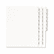 AVE01370 Avery-Style Legal Side Tab Divider, Title: Exhibit A-Z, Letter, White By AVERY-DENNISON