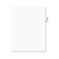 AVE01373 Preprinted Legal Side Tab Dividers, Exhibit C, Letter, White, 25/Pack By AVERY-DENNISON