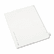 AVE01401 Avery-Style Legal Side Tab Dividers, One-Tab, Title A, Letter, White, 25/Pack By AVERY-DENNISON