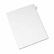 AVE01402 Avery-Style Legal Side Tab Dividers, One-Tab, Title B, Letter, White, 25/Pack By AVERY-DENNISON