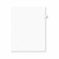AVE01405 Avery-Style Legal Side Tab Dividers, One-Tab, Title E, Letter, White, 25/Pack By AVERY-DENNISON