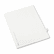 AVE01405 Avery-Style Legal Side Tab Dividers, One-Tab, Title E, Letter, White, 25/Pack By AVERY-DENNISON