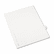 AVE01407 Avery-Style Legal Side Tab Dividers, One-Tab, Title G, Letter, White, 25/Pack By AVERY-DENNISON