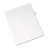 AVE01408 Avery-Style Legal Side Tab Dividers, One-Tab, Title H, Letter, White, 25/Pack By AVERY-DENNISON