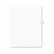 AVE01410 Avery-Style Legal Side Tab Dividers, One-Tab, Title J, Letter, White, 25/Pack By AVERY-DENNISON