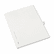AVE01411 Avery-Style Legal Side Tab Dividers, One-Tab, Title K, Letter, White, 25/Pack By AVERY-DENNISON