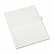 AVE01416 Avery-Style Legal Side Tab Dividers, One-Tab, Title P, Letter, White, 25/Pack By AVERY-DENNISON