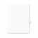 AVE01417 Avery-Style Legal Side Tab Dividers, One-Tab, Title Q, Letter, White, 25/Pack By AVERY-DENNISON
