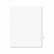 AVE01421 Avery-Style Legal Side Tab Dividers, One-Tab, Title U, Letter, White, 25/Pack By AVERY-DENNISON