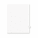 AVE01422 Avery-Style Legal Side Tab Dividers, One-Tab, Title V, Letter, White, 25/Pack By AVERY-DENNISON