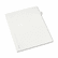 AVE01422 Avery-Style Legal Side Tab Dividers, One-Tab, Title V, Letter, White, 25/Pack By AVERY-DENNISON