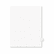 AVE01423 Avery-Style Legal Side Tab Dividers, One-Tab, Title W, Letter, White, 25/Pack By AVERY-DENNISON