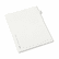 AVE01423 Avery-Style Legal Side Tab Dividers, One-Tab, Title W, Letter, White, 25/Pack By AVERY-DENNISON