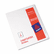 AVE01701 Allstate-Style Legal Side Tab Dividers, 25-Tab, 1-25, Letter, White, 25/Set By AVERY-DENNISON