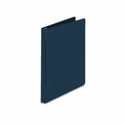 AVE03203 Economy Round Ring Reference Binder, 1/2" Capacity, Blue By AVERY-DENNISON