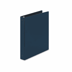 AVE03300 Economy Round Ring Reference Binder, 1" Capacity, Blue By AVERY-DENNISON