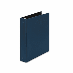 AVE03400 Economy Round Ring Reference Binder, 1-1/2" Capacity, Blue By AVERY-DENNISON