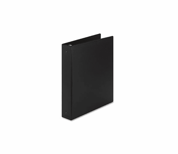 AVE03401 Economy Round Ring Reference Binder, 1-1/2" Capacity, Black By AVERY-DENNISON