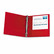 AVE03510 Economy Round Ring Reference Binder, 2" Capacity, Red By AVERY-DENNISON