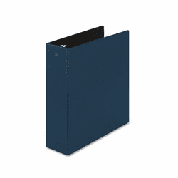 AVE03601 Economy Round Ring Reference Binder, 3" Capacity, Blue By AVERY-DENNISON