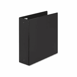 AVE03602 Economy Round Ring Reference Binder, 3" Capacity, Black By AVERY-DENNISON