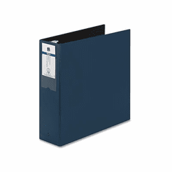 AVE04600 Economy Round Ring Reference Binder, 3" Capacity, Blue By AVERY-DENNISON