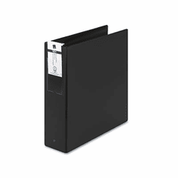 AVE04601 Economy Round Ring Reference Binder, 3" Capacity, Black By AVERY-DENNISON