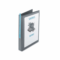 AVE05303 Nonstick Heavy-Duty EZ-Turn Ring View Binder, 1" Capacity, Shadow Gray By AVERY-DENNISON