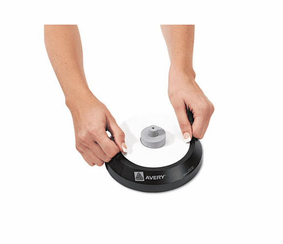 Ave05699 Cd Dvd Label Applicator Black By Avery Dennison