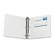 AVE05741 Economy Vinyl Round Ring View Binder, 3" Capacity, White By AVERY-DENNISON