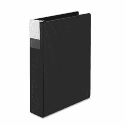 AVE06120 Heavy-Duty Binder With 4 Round Rings, 2" Capacity, Black By AVERY-DENNISON