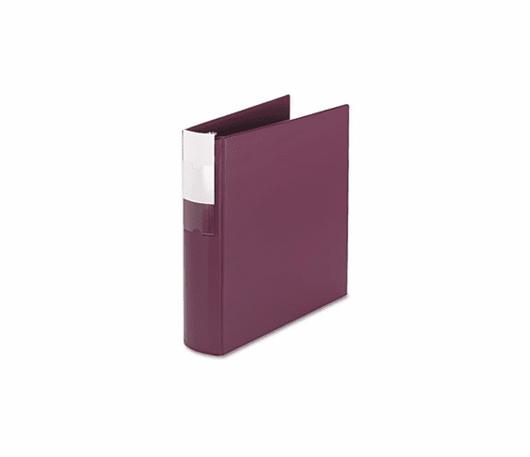 AVE06532 Heavy-Duty Binder With Three Round Rings, 2" Capacity, Mauve By AVERY-DENNISON