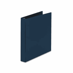 AVE07300 Durable Slant Ring Reference Binder, 1" Capacity, Blue By AVERY-DENNISON