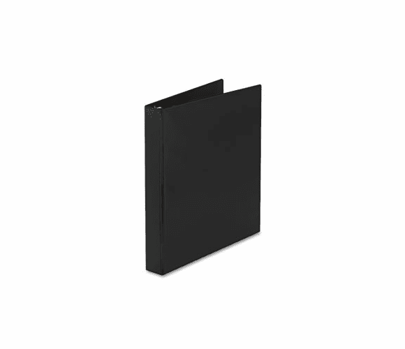 AVE07301 Durable Slant Ring Reference Binder, 1" Capacity, Black By AVERY-DENNISON