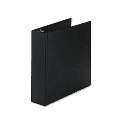 AVE07501 Durable Slant Ring Reference Binder, 2" Capacity, Black By AVERY-DENNISON